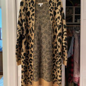 Leopard Cardigan Sweater